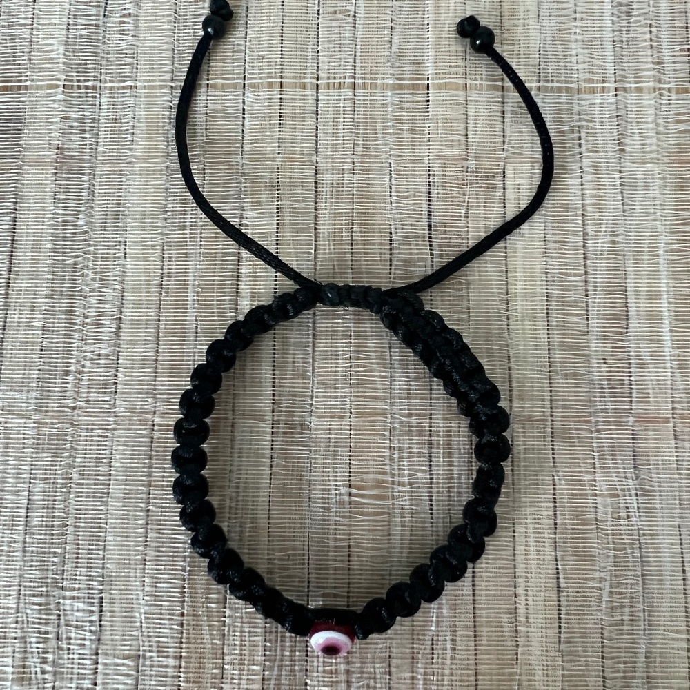 Handcrafted Braided Evel Eye Bracelet